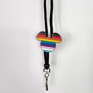 Disney Pride *Limited Release* Cast Member Exclusive Mickey Mouse Lanyard